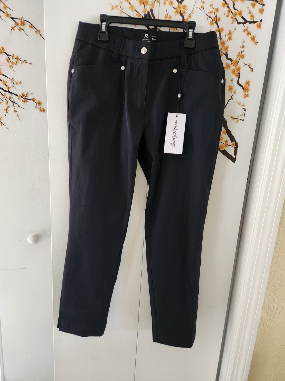 Daily Sports Women's Straight Leg Pants in Black